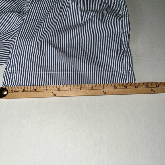 Brooks Brothers Blue and White Striped Shorts Size 6 - Picture 7 of 13